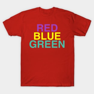 Red Blue Green T-Shirt